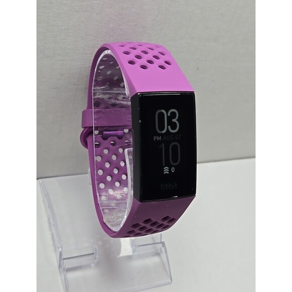 Fitbit Charge 4 FB417 Activity Tracker Heart Rate GPS NFC Smartwatch W/ Charger - Picture 3 of 11